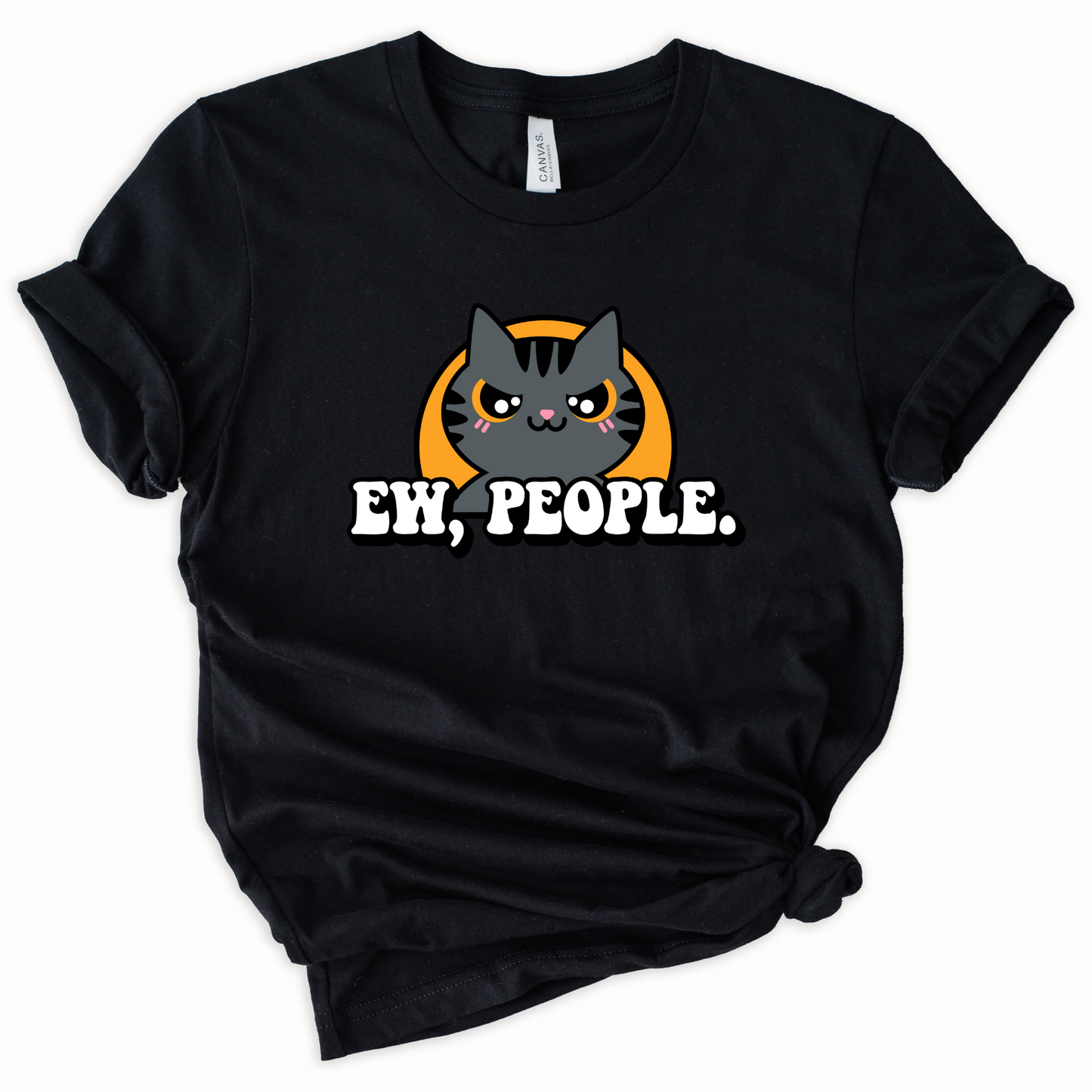 Ew People Cat Graphic Tee
