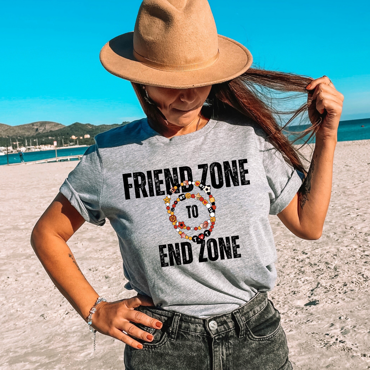 Friend zone to End zone Graphic Tee