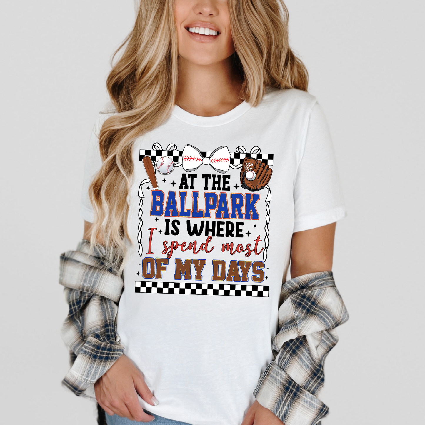 At the ballpark Graphic Tee