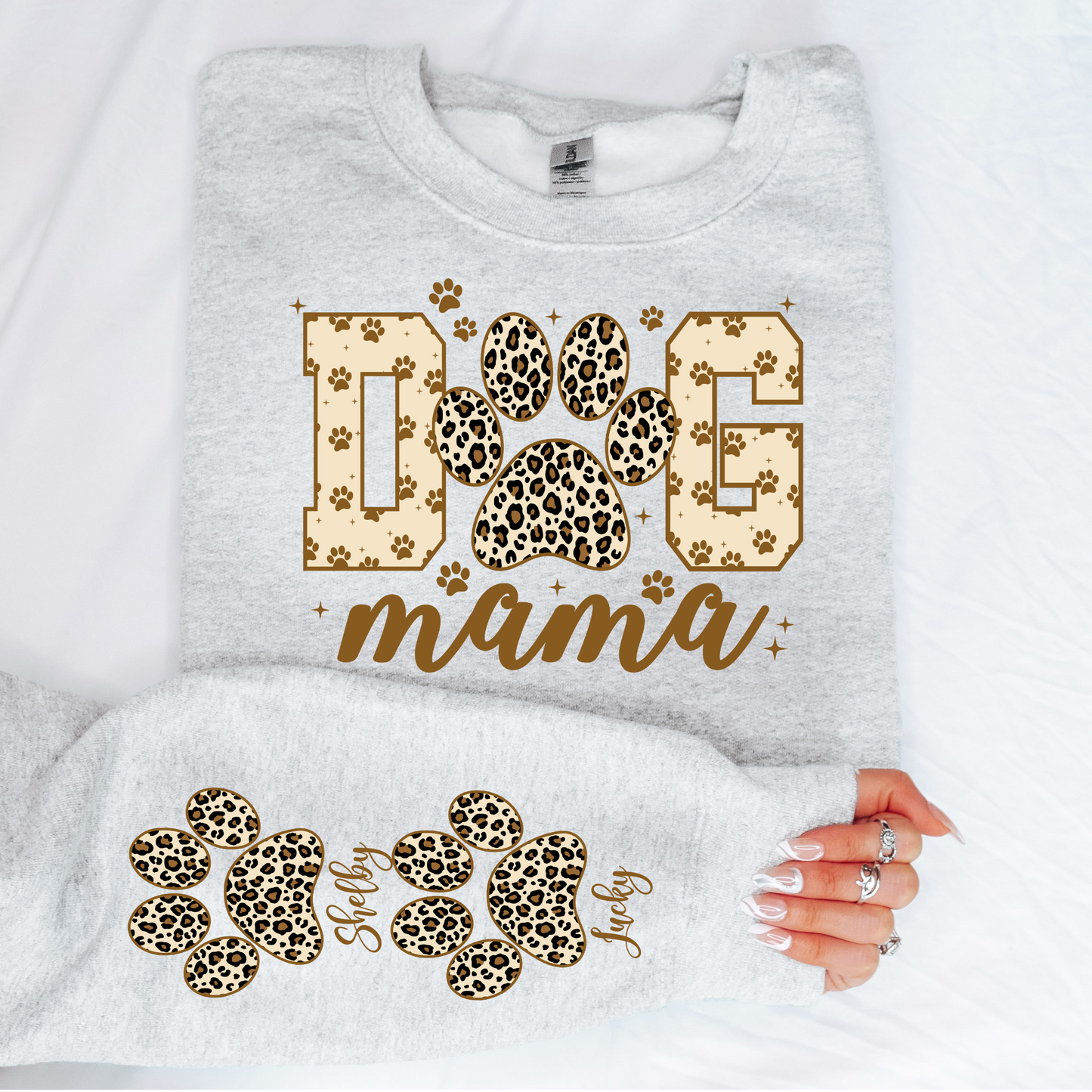 Custom Dog Mama Sweatshirt