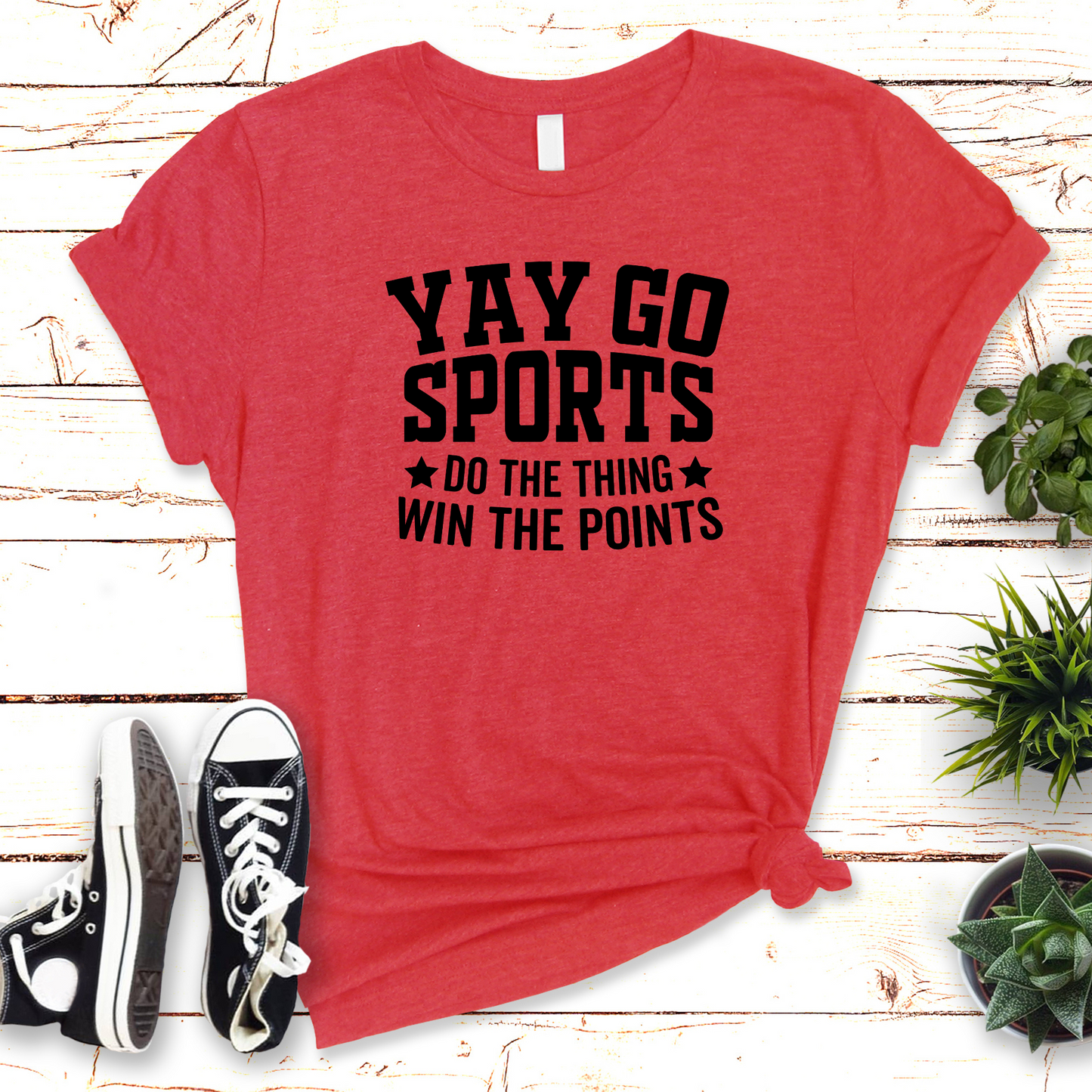 Yay go sports Graphic Tee