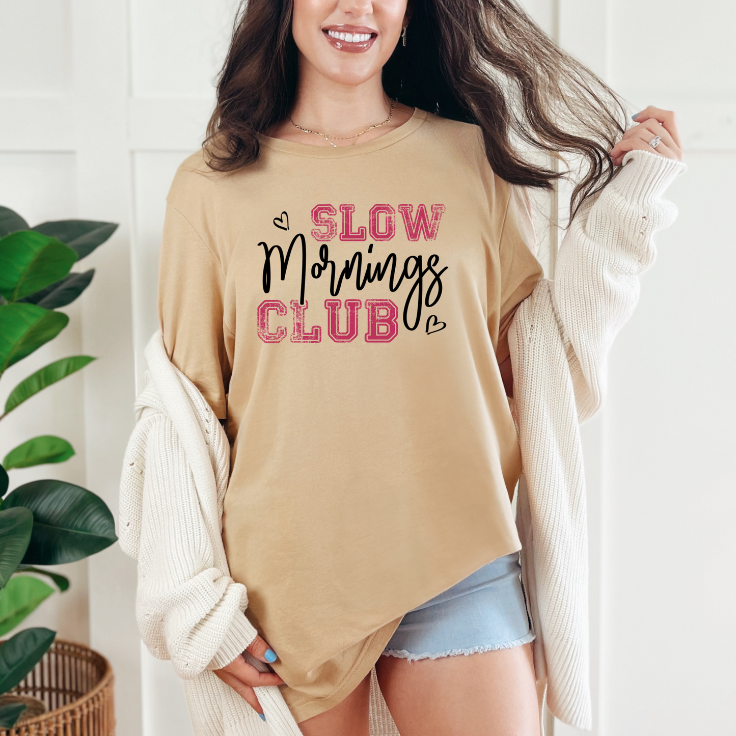 Slow Mornings Graphic Tee