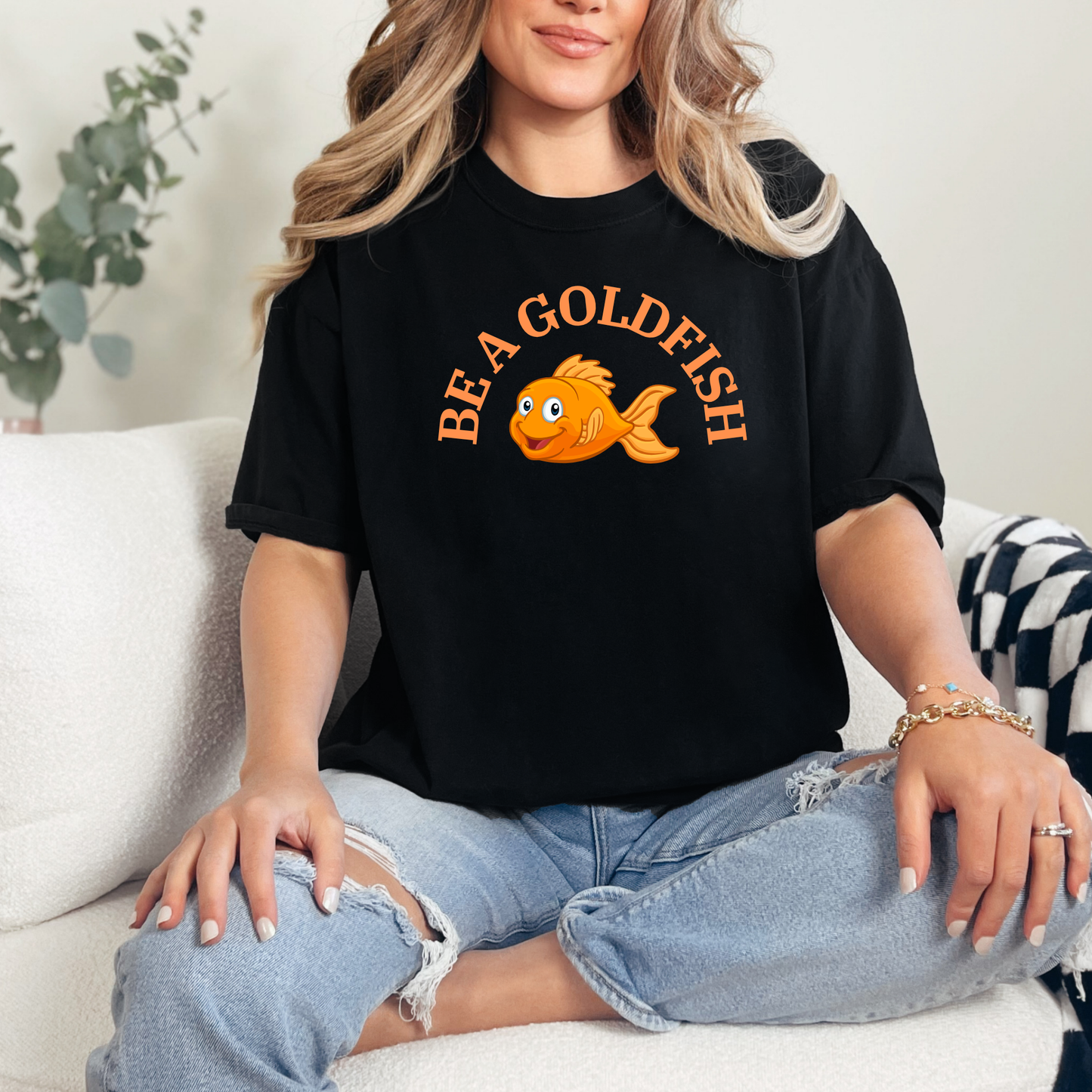Be a Goldfish Graphic Tee