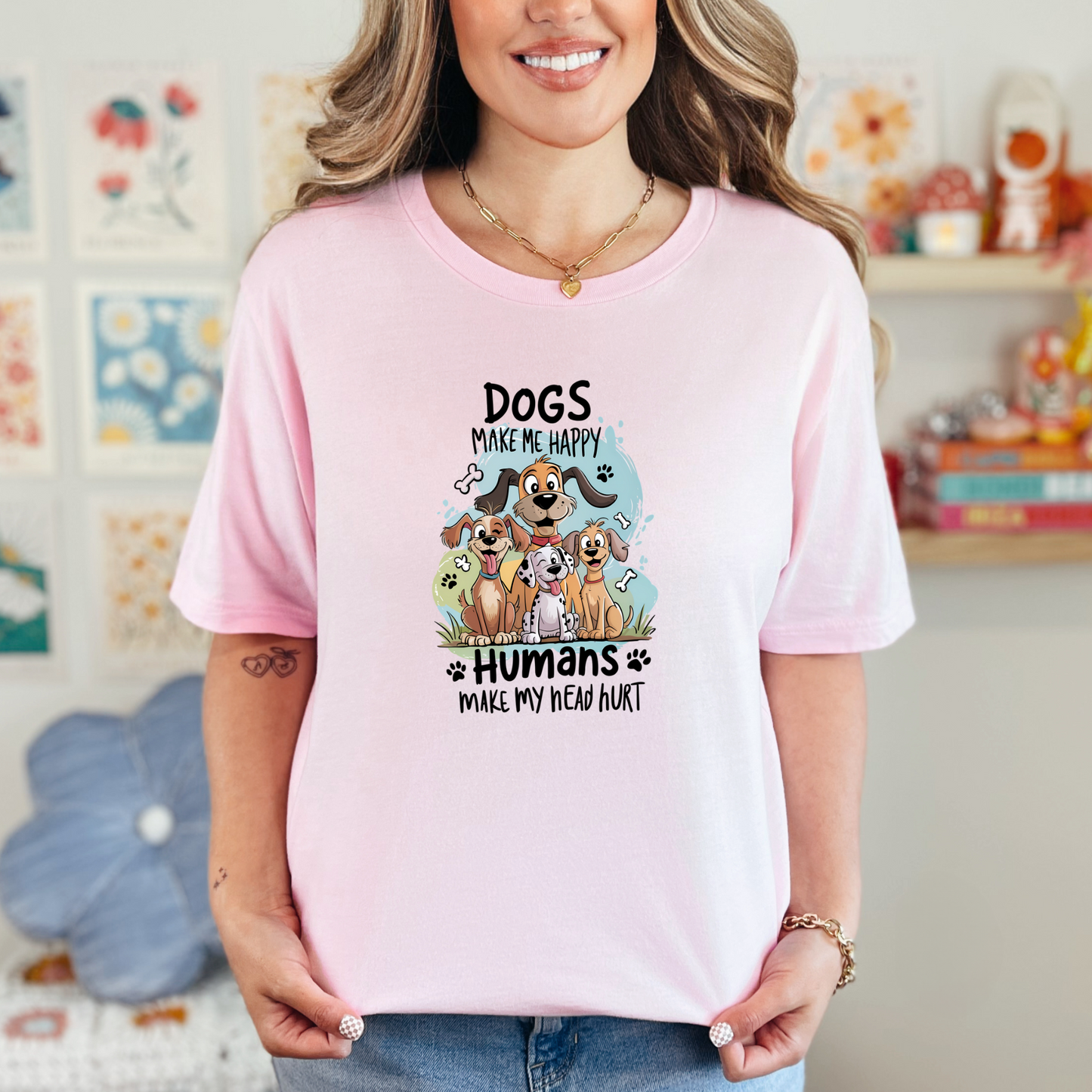Humans Make My Head Hurt Graphic Tee
