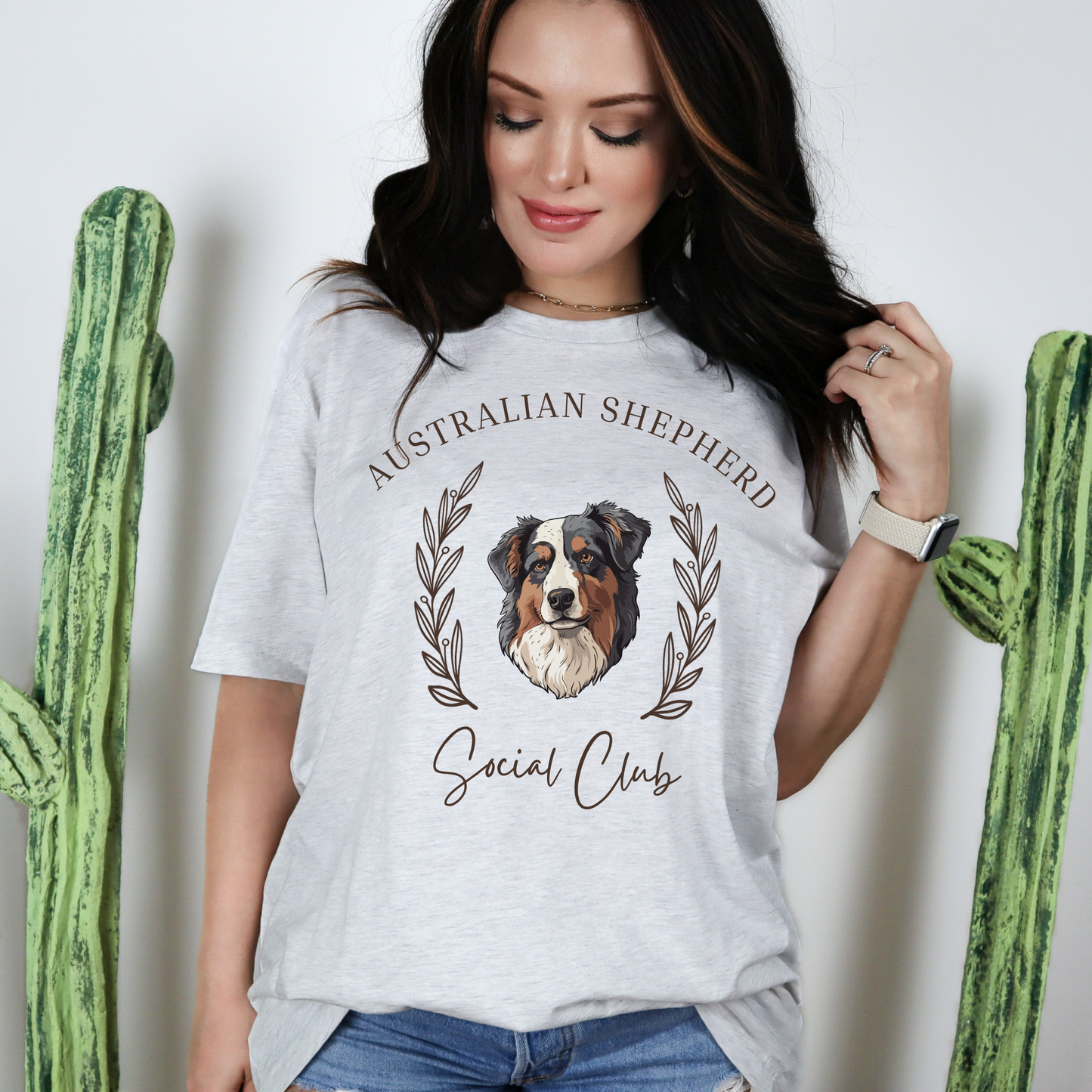 Australian Shepherd Social Club Graphic Tee