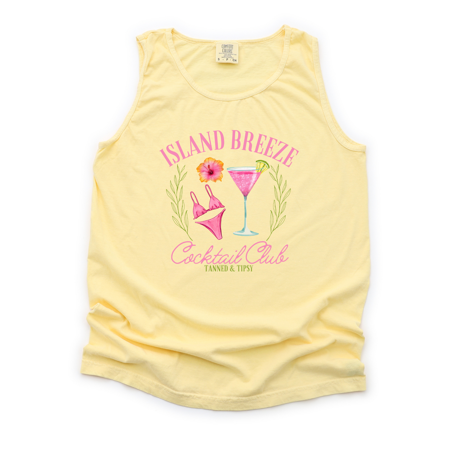 Island breeze Cocktail Club Graphic Tee
