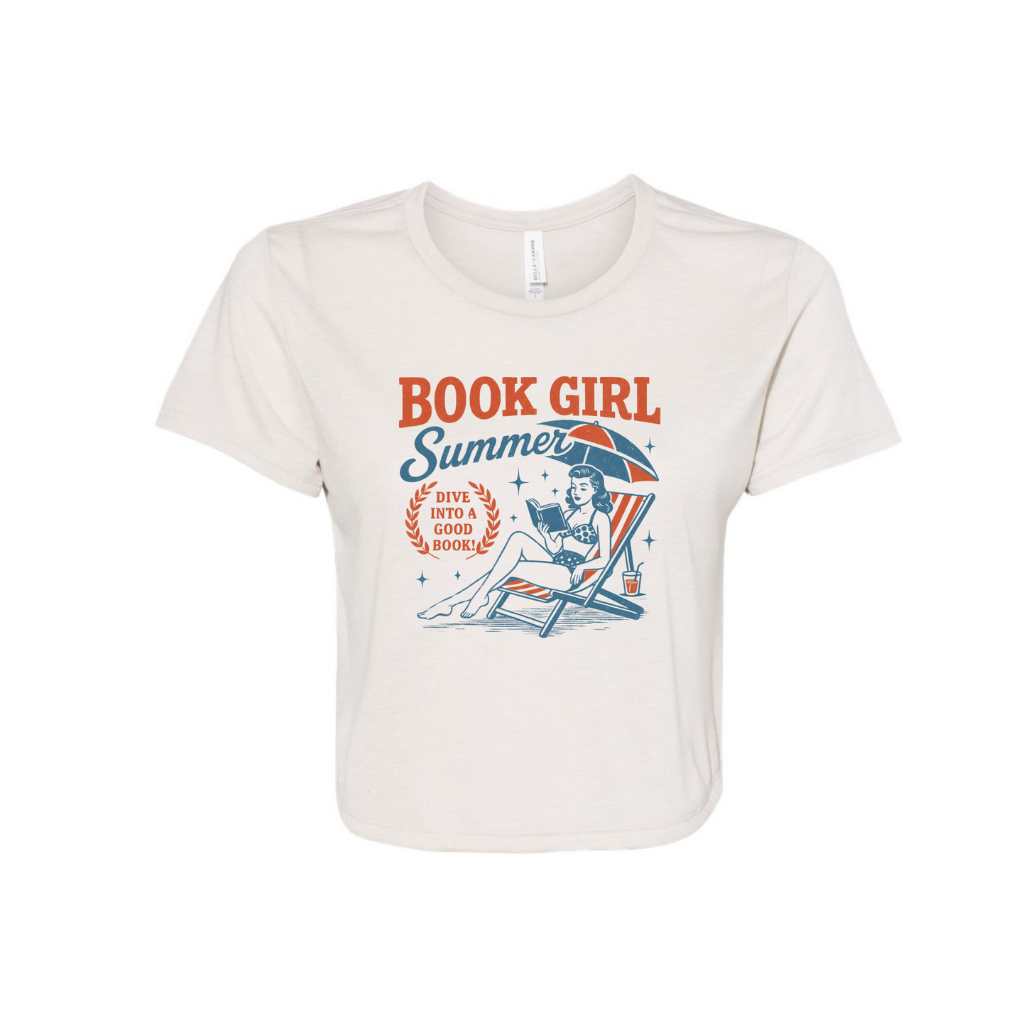 Book Girl Summer Graphic Tee
