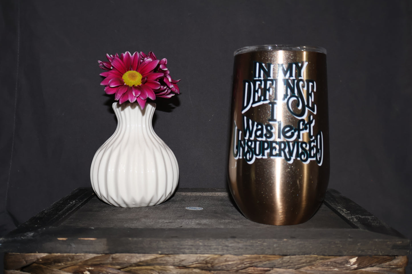 Unsupervised Stainless Steel wine Tumbler *Final Sale*