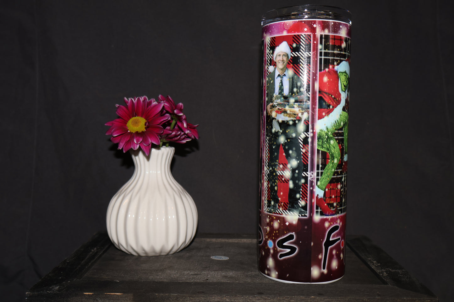 Friends Red Holiday Tumbler