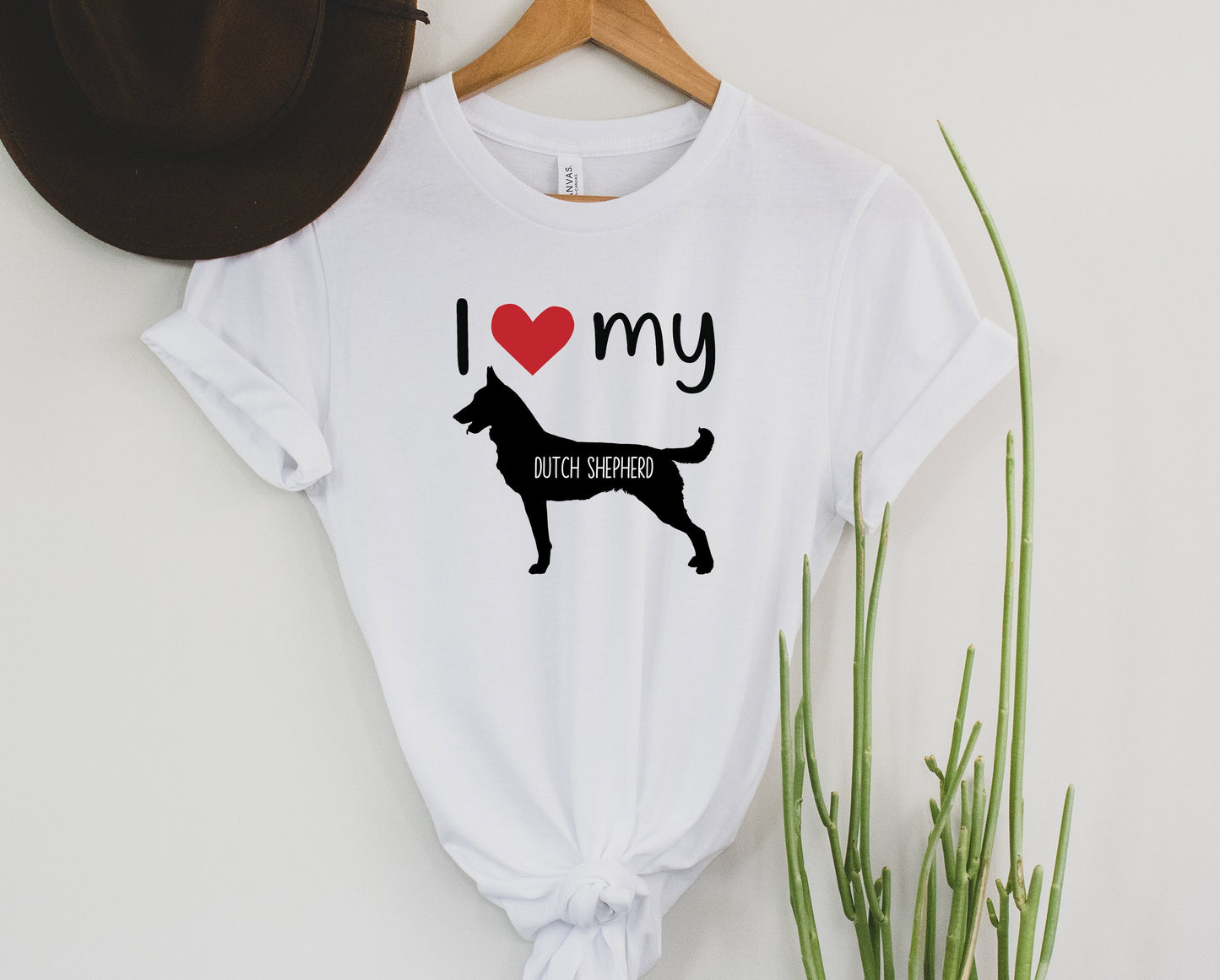 I Love my Dutch Shepherd Graphic Tee