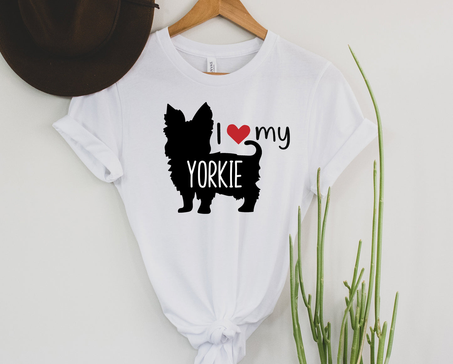 I Love my Yorkie Graphic Tee