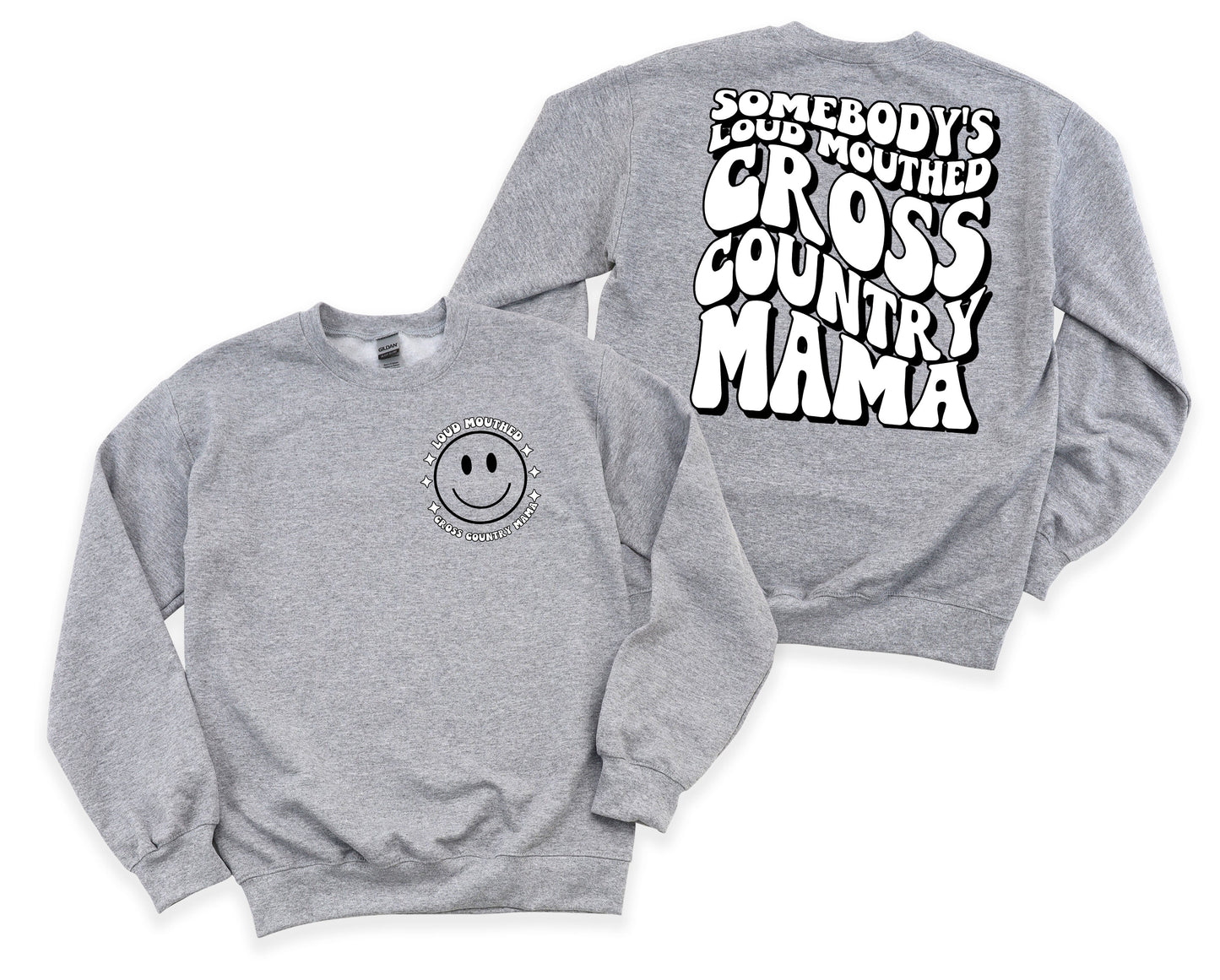 Loud Mouthed Cross Country Mama Graphic Tee