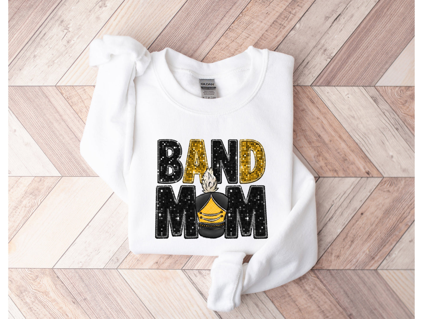 Band Mom Bling Graphic Tee