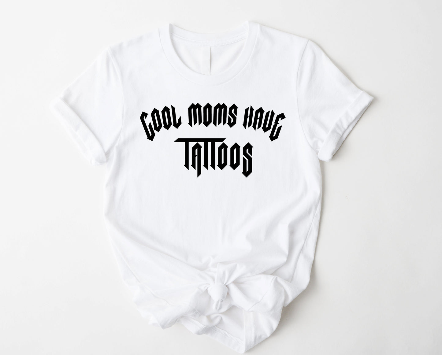 Cool Moms Have Tattoos Graphic Tee