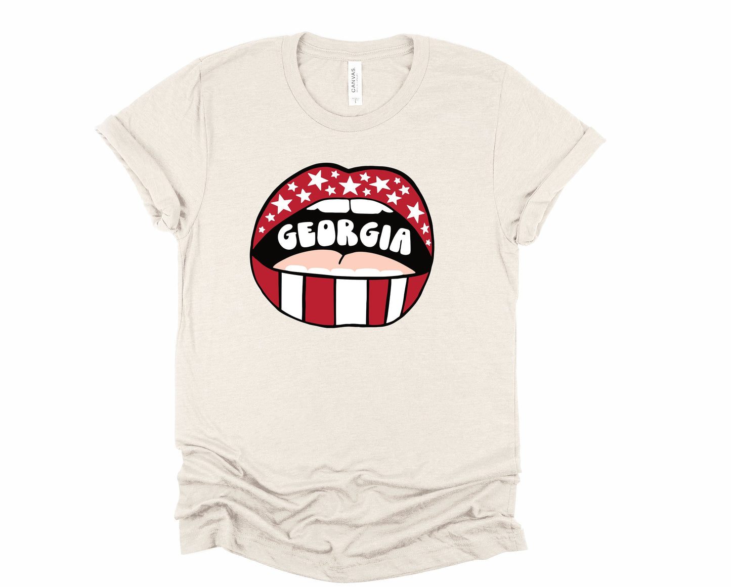 Georgia Lips Graphic Tee
