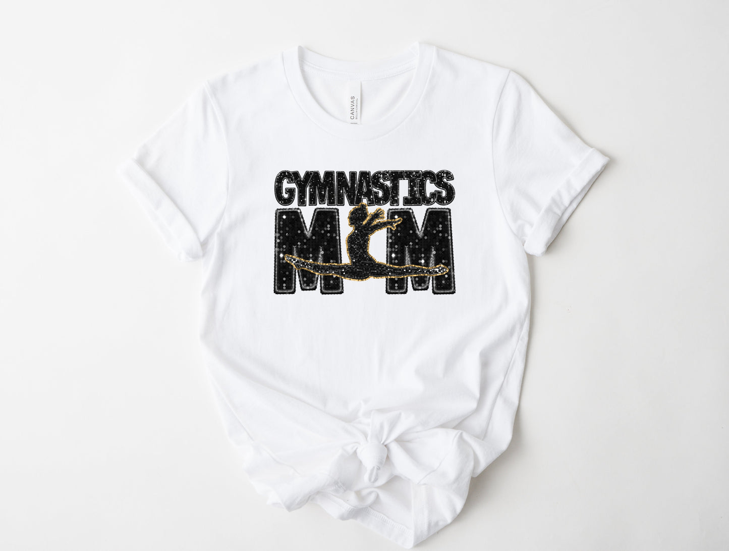 Gymnastics Bling Graphic Tee