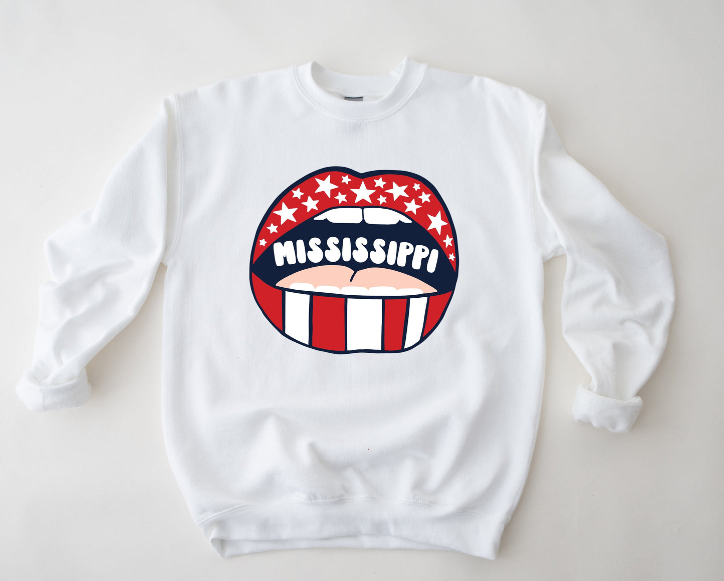 Mississippi Lips Graphic Tee
