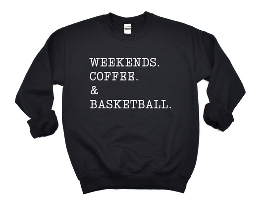 Coffee & Basketball Graphic Tee