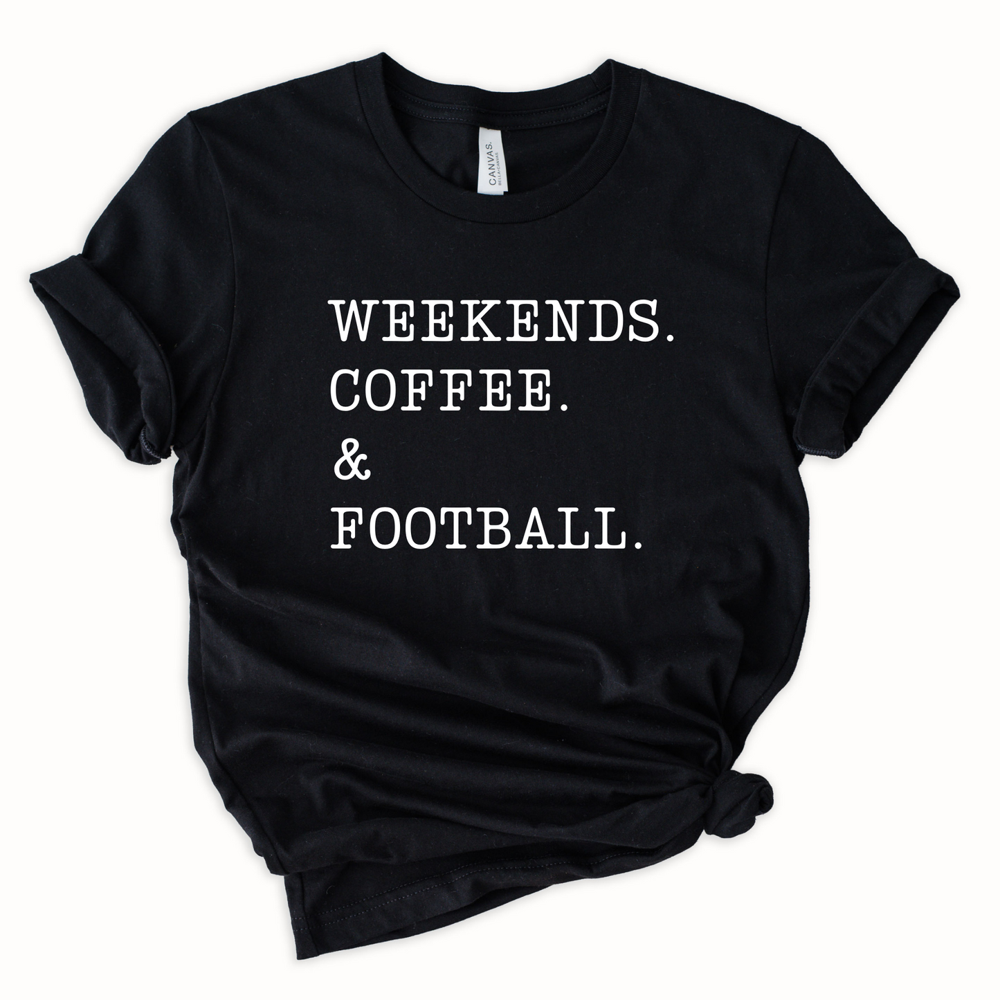 Coffee & Football Graphic Tee