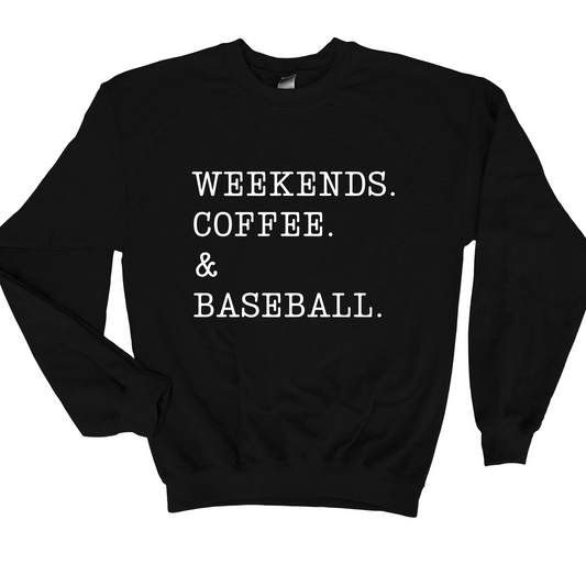 Coffee & Baseball Graphic Tee