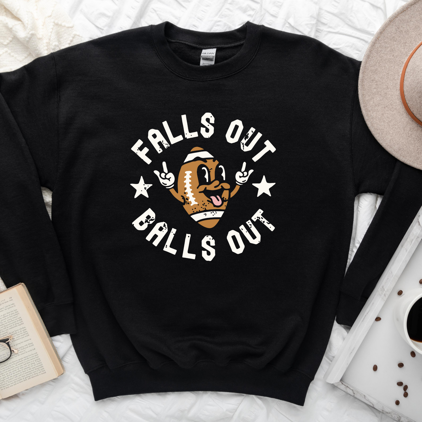 Falls Out Balls Out Graphic Tee