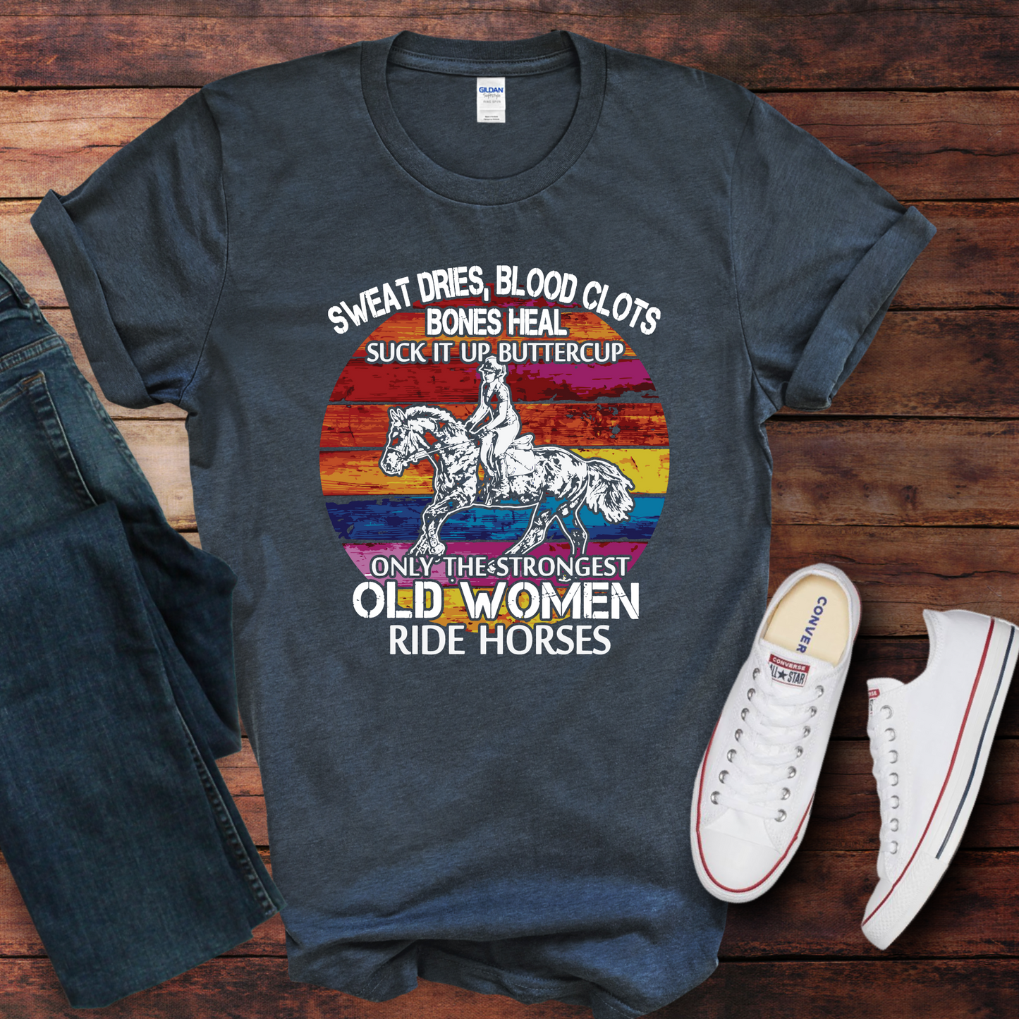 The strongest old women Graphic Tee