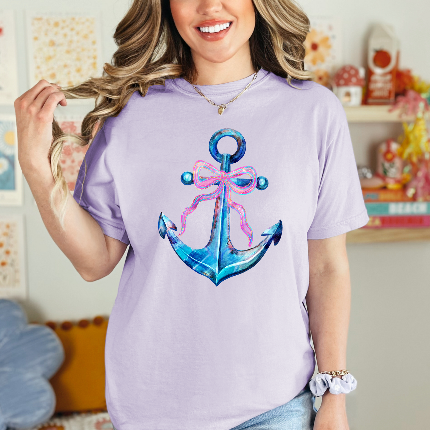 Nautical Summer Coquette Graphic Tee