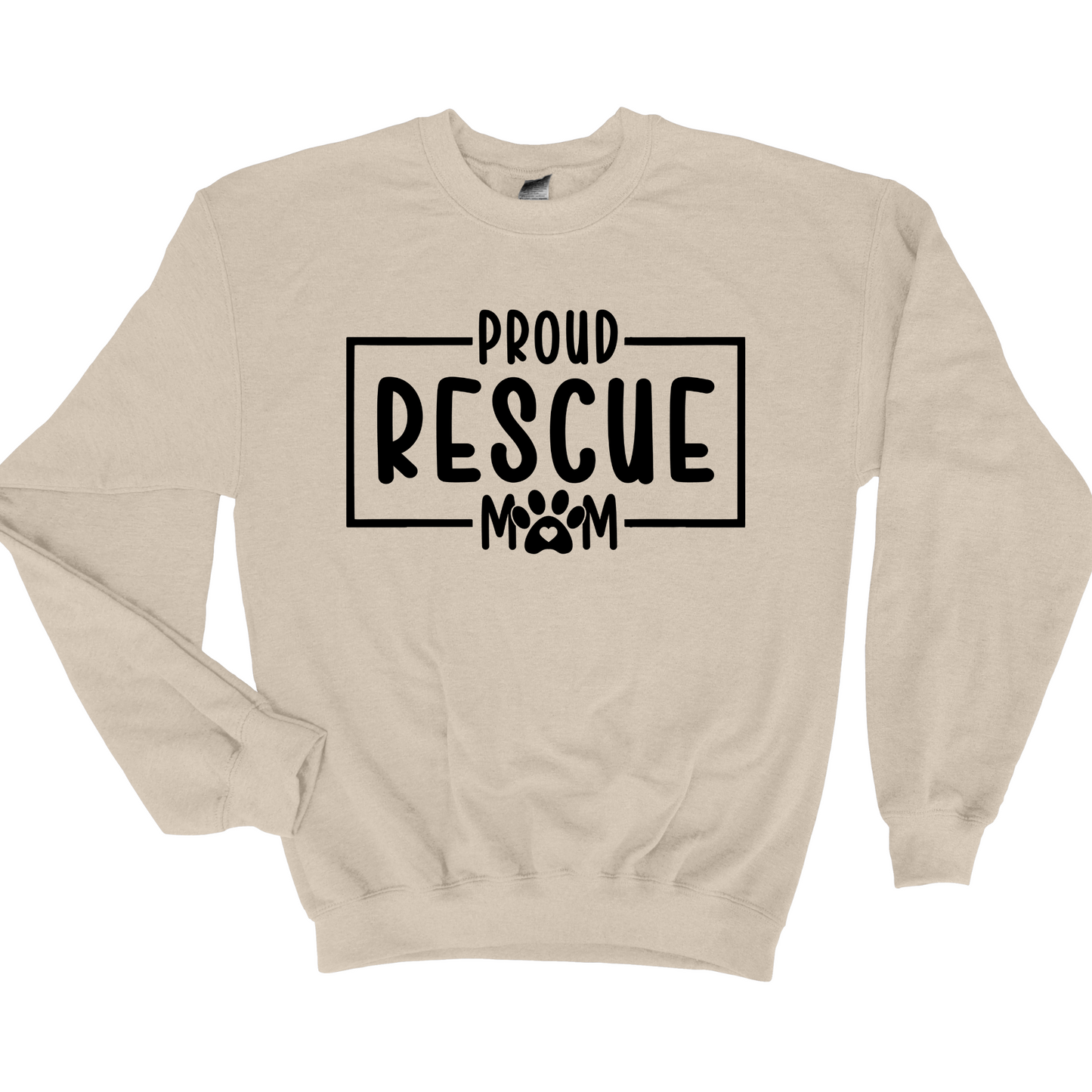 Proud Rescue Mom Graphic Tee