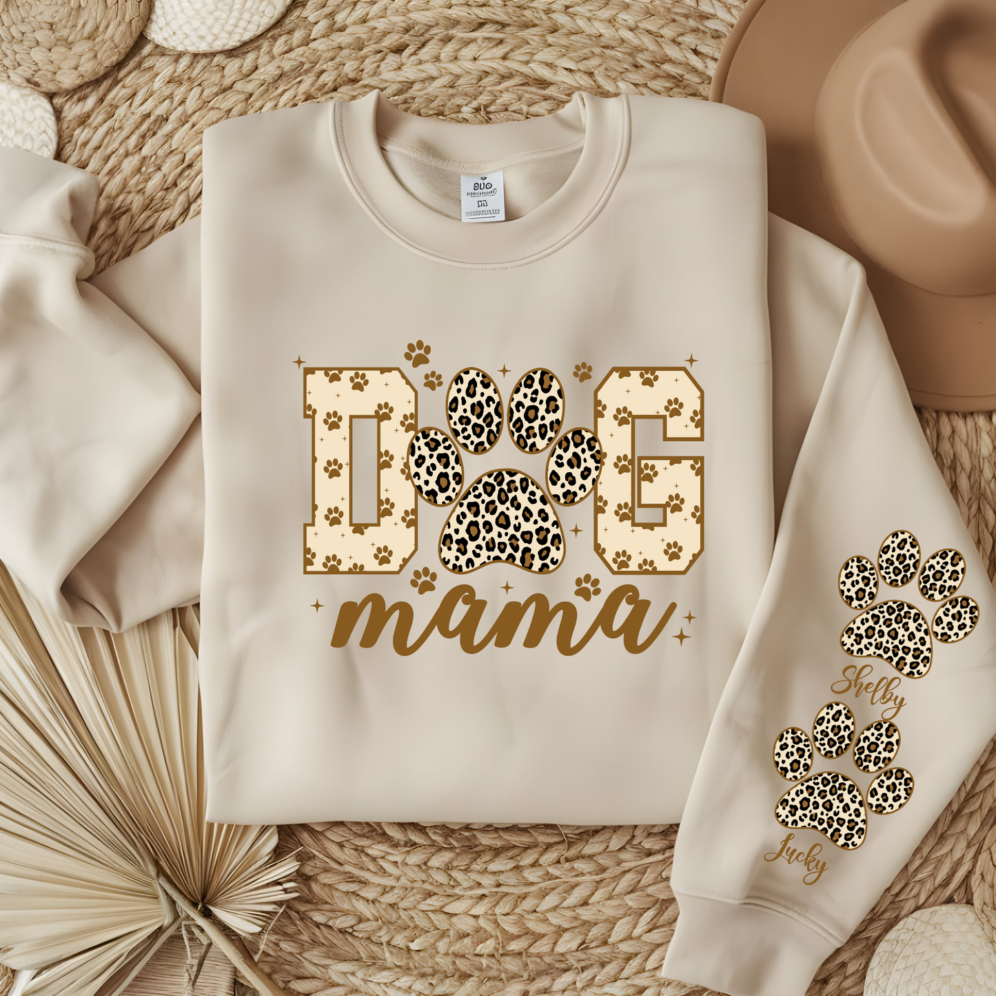 Custom Dog Mama Sweatshirt