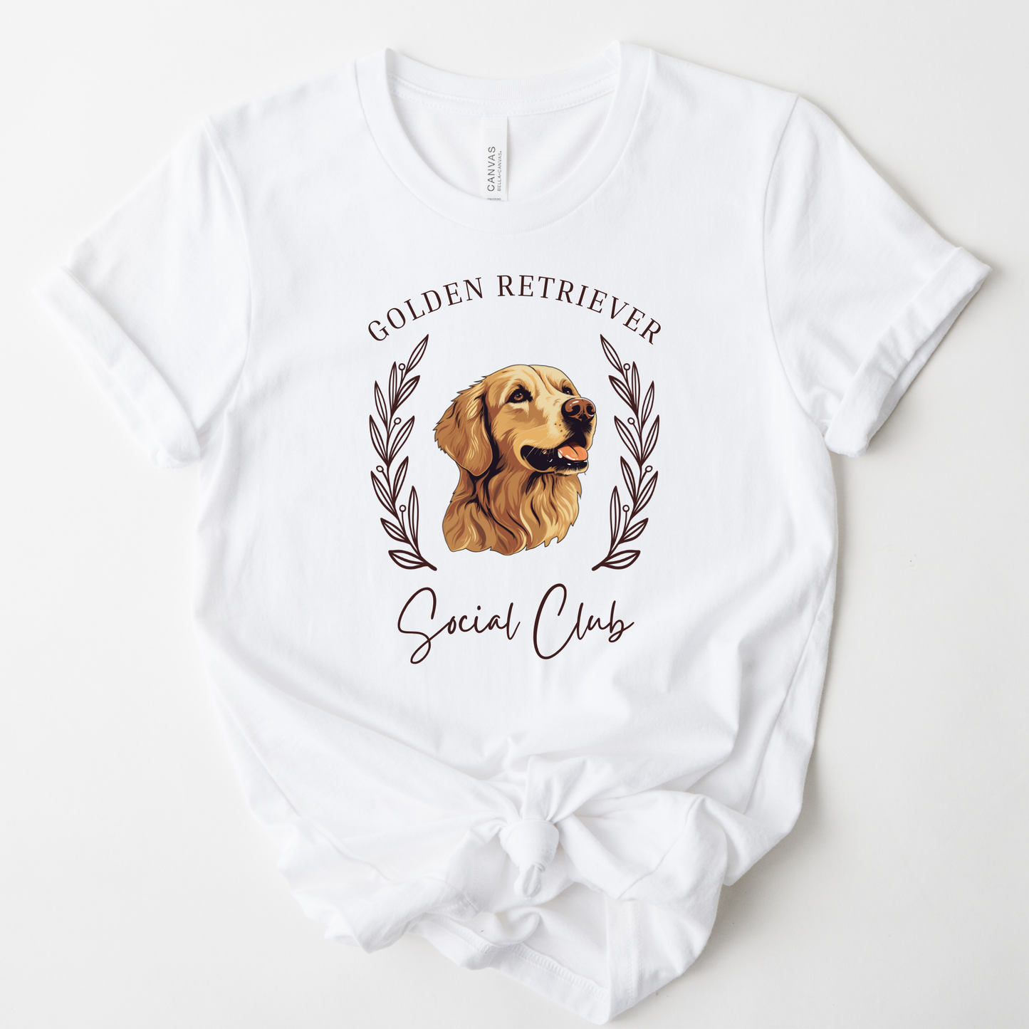 Golden Retriever Social Club Graphic Tee