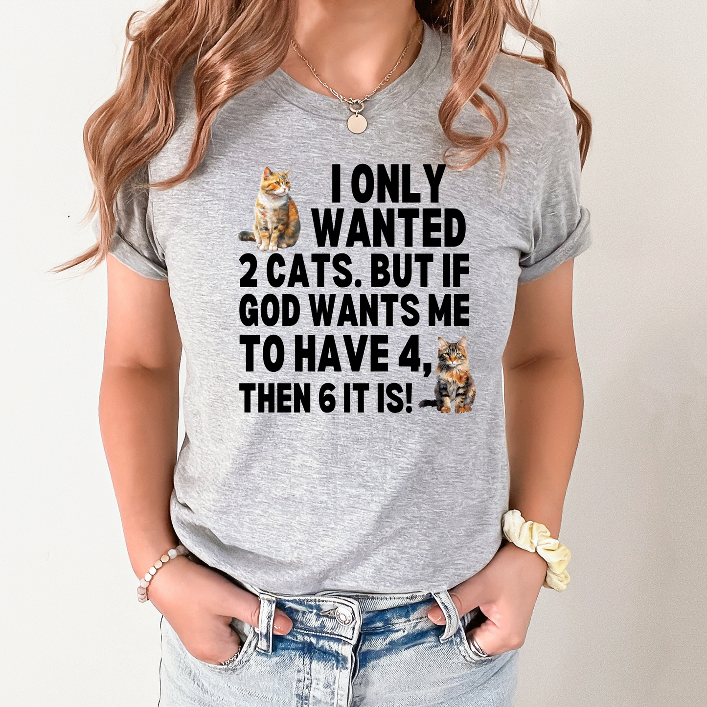 2 Cats Graphic Tee