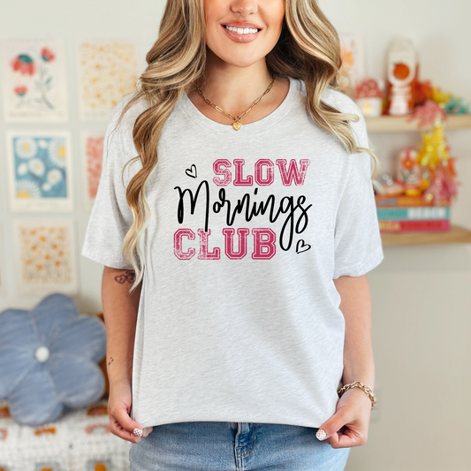 Slow Mornings Graphic Tee