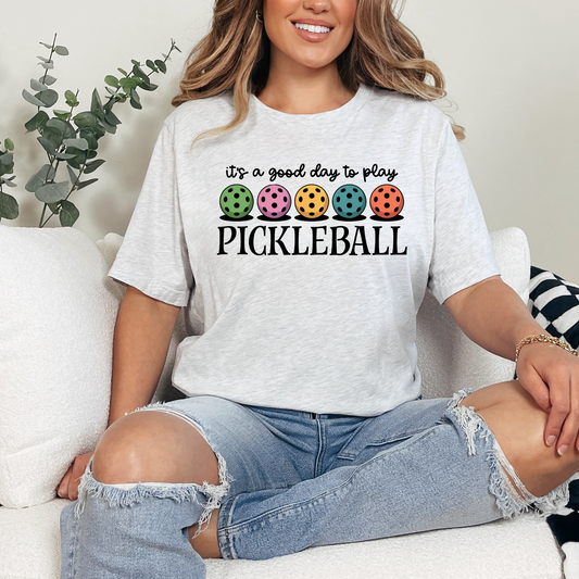 Good Day to Play Pickleball Graphic Tee