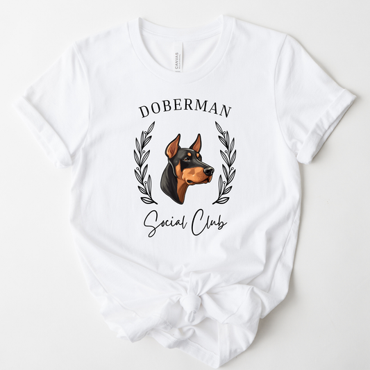 Doberman Social Club Graphic Tee