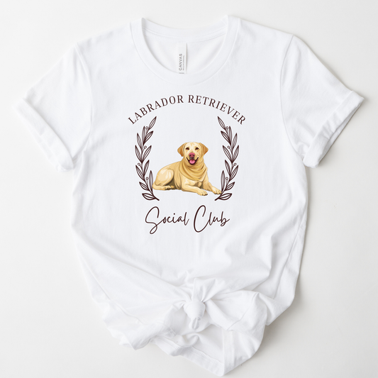 Yellow Lab Social Club Graphic Tee