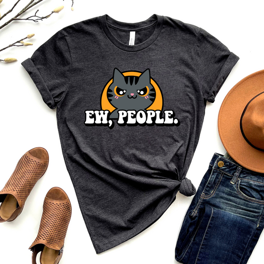 Ew People Cat Graphic Tee