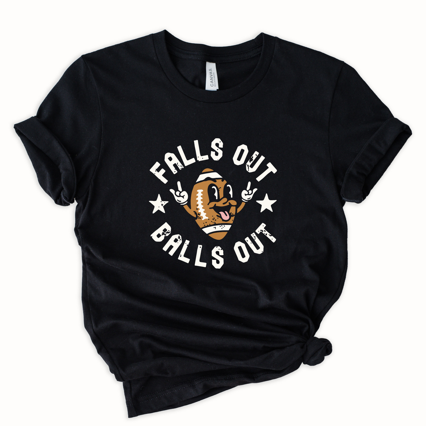 Falls Out Balls Out Graphic Tee