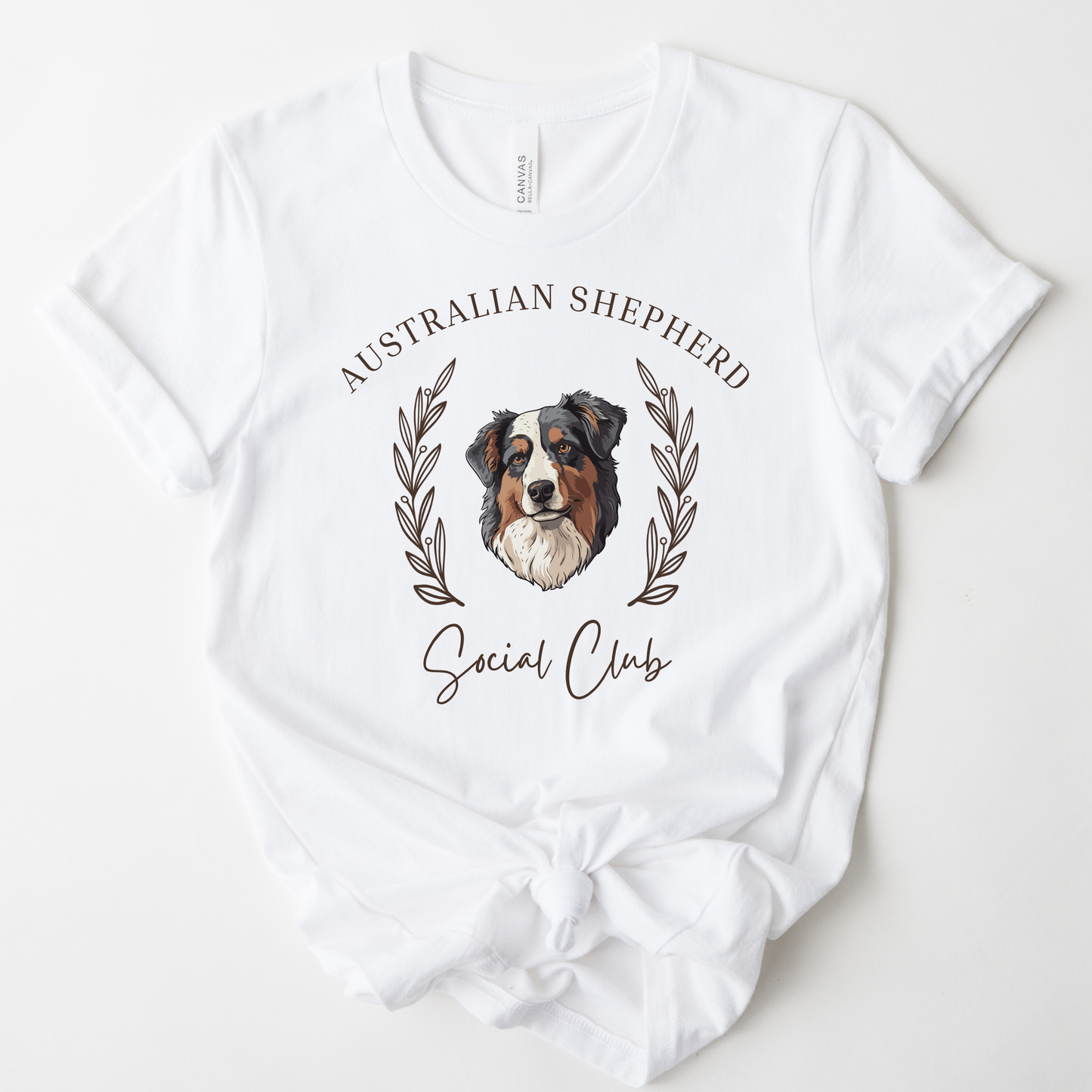 Australian Shepherd Social Club Graphic Tee