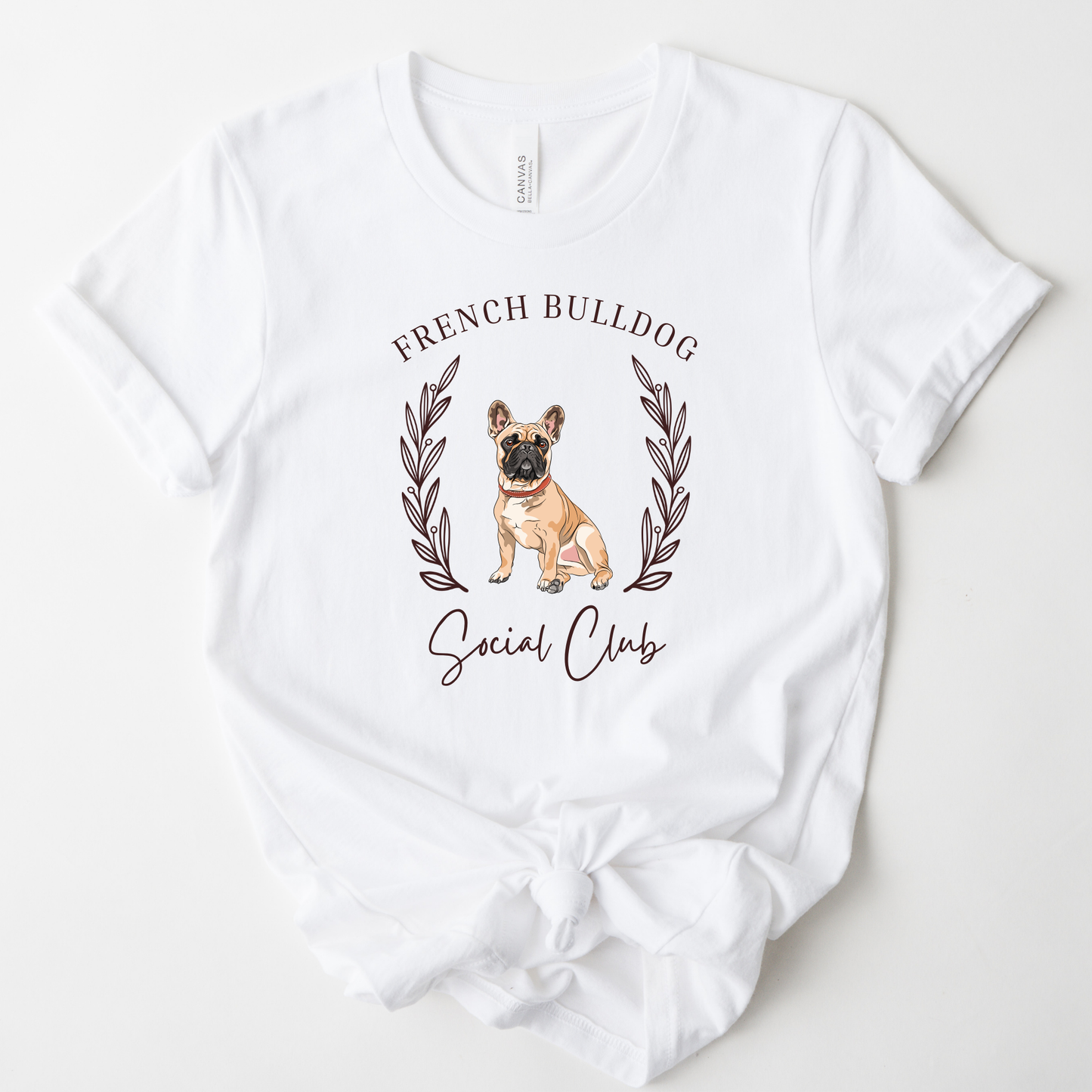 French Bulldog Social Club Graphic Tee