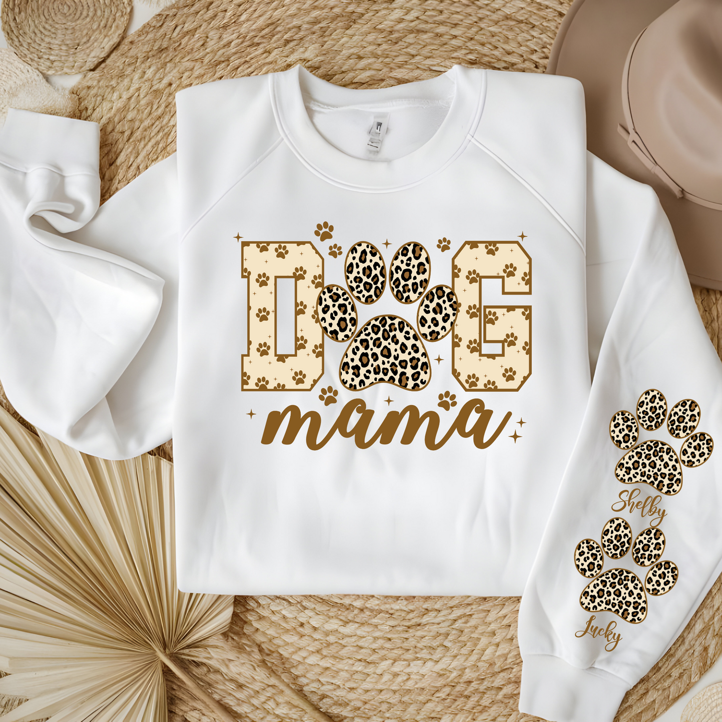 Custom Dog Mama Sweatshirt