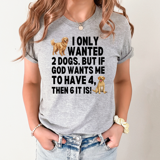 2 Dogs Graphic Tee