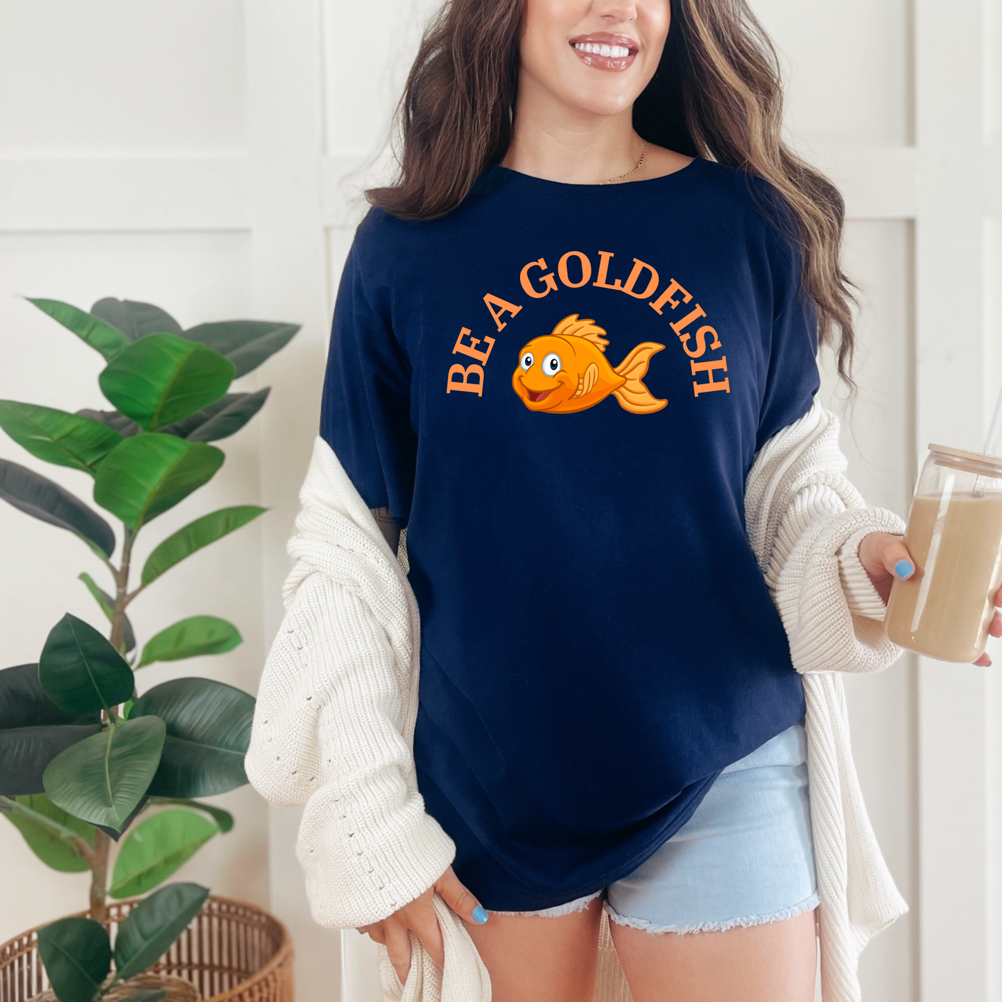 Be a Goldfish Graphic Tee