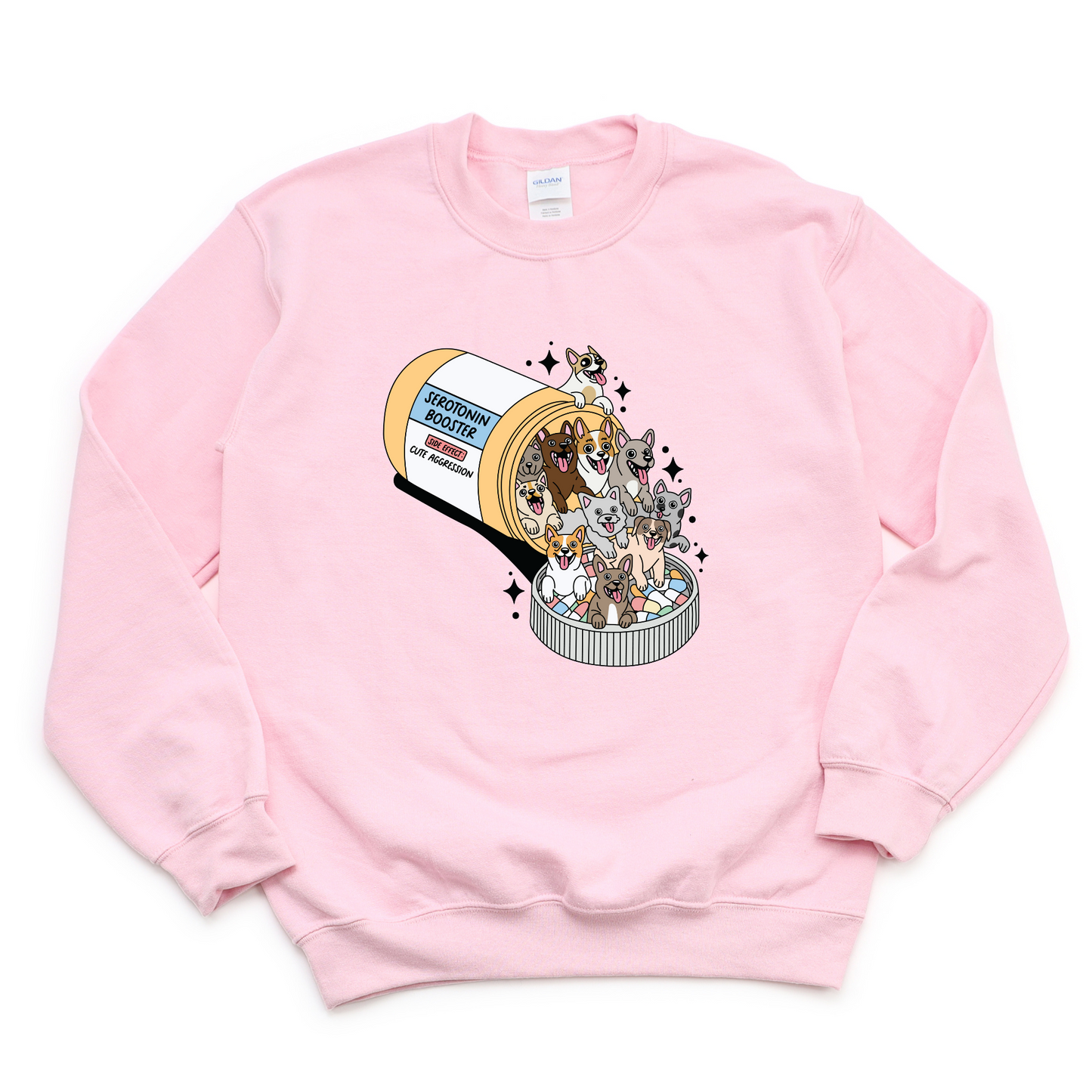 Serotonin Booster Dogs Graphic Tee