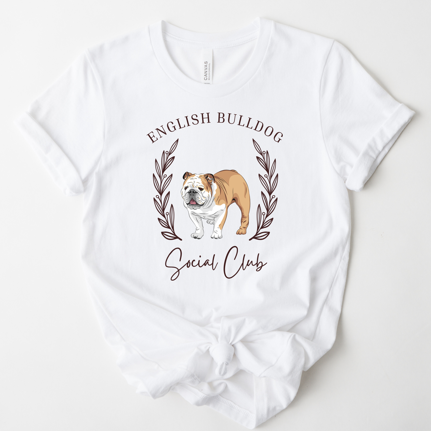 English Bulldog Social Club Graphic Tee