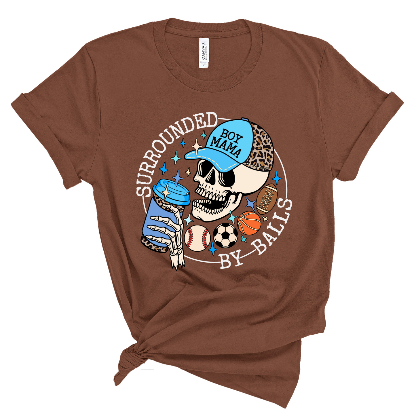 Surrounded by balls Graphic Tee