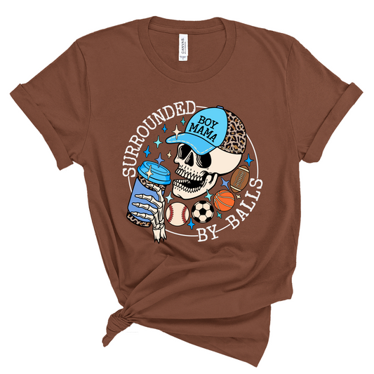 Surrounded by balls Graphic Tee