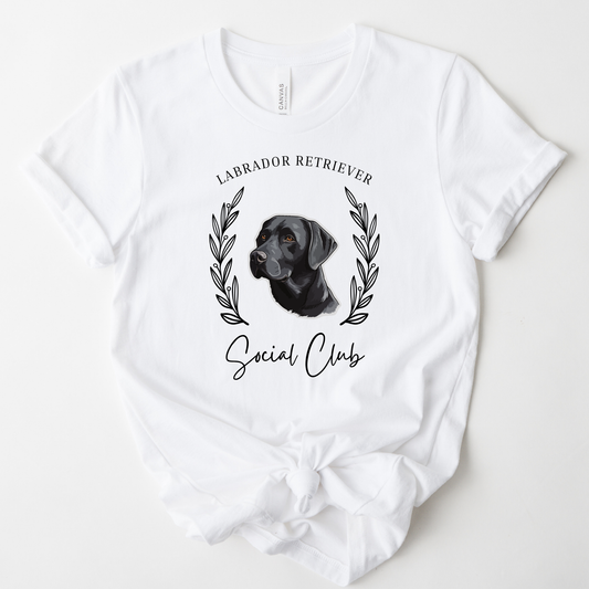 Black Lab Social Club Graphic Tee