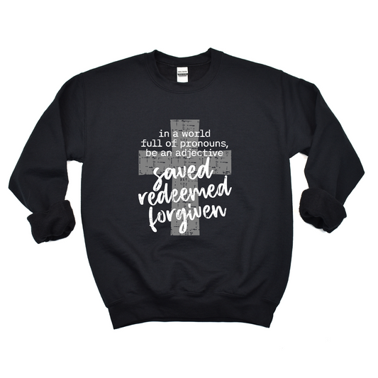 Saved Redeemed Forgiven Graphic Tee