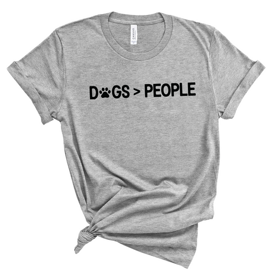 Dogs over people Graphic Tee