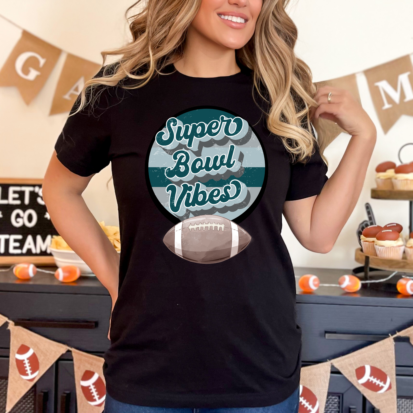 Eagles Super bowl vibes Graphic Tee